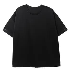 T-셔츠 대형 도매 저렴한 크루 넥 일반 염색 Tshirt 사용자 정의 일반 100% 코튼 180GSM 대형 유니섹스 T 셔츠 대량
