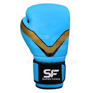 Gants de boxe en PU de qualité supérieure pour enfants, adultes, entraînement en salle de sport, sparring et kickboxing Gants de boxe personnalisés avec logo en relief - Product Image 3