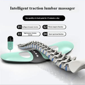 Alat traksi Lumbar elektrik, dengan terapi termal, perenggang tulang belakang terapi cahaya merah, pereda tulang belakang untuk pereda nyeri - Product Image 2