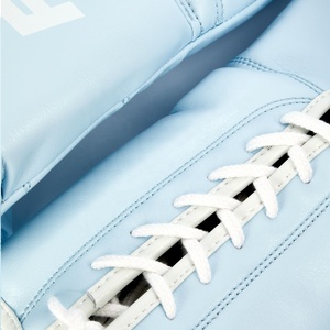 Guantes de Boxeo de Cuero Profesional de Alta Calidad, Guantes de Competición Originales Personalizados con Logotipo, Guantes de Boxeo con Cordones - Product Image 4