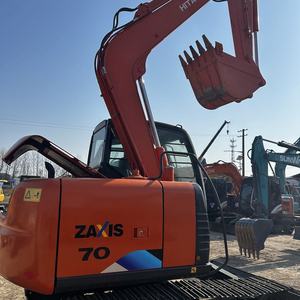 ห้องโดยสารกันฝุ่นของรถขุดฮิตาชิ ซีแซ็กซ์ ZX70 มือสอง พร้อมปั๊มบำรุงรักษาง่ายของฮิตาชิ ชิ้นส่วนหลักของวาล์วไฮดรอลิกของแท้จากแบรนด์ดัง - Product Image 6