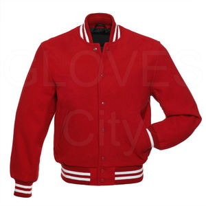 GANTS City Jacket OEM Custom Sleeve Wool Body Varsity Jacket Bomber Flight Baseball Vintage Letterman Varsity Jacket for Man - Product Image 1