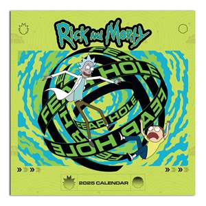 2025 for Rick and Morty Paper <b>Calendar</b> - Product Image 1