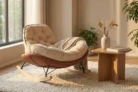 Fauteuil inclinable moderne, durable, écologique, portable, relaxant, pour chambre, salon, bureau à domicile, réglable
