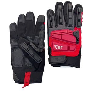 Guantes de alto rendimiento de calidad superior con guantes de trabajo de Cuero 100% resistentes a impactos a precios de fábrica para la construcción - Product Image 2