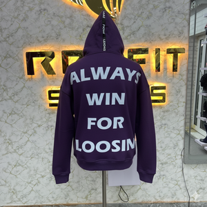 Diseña Tu Propio Estilo, Sudadera con Capucha Bordada de Invierno, Sudadera Personalizada con Estampado, 100% Algodón, Felpa, Ropa Urbana Unisex - Product Image 2