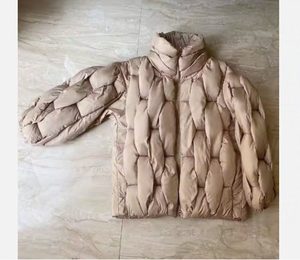 CONMR Fashion Veste d'<span class=keywords><strong>hiver</strong></span> pour hommes Manteau bouffant à motif tissé élégant avec isolation thermique pour le temps froid et les tenues urbaines - Product Image 4