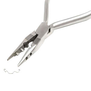 Alicates de Ortodoncia para Formar Lazos, Instrumento Dental de Acero Inoxidable, Doblado de Alambre, Ajuste de Brackets, Uso Clínico, Manual, CE - Product Image 6