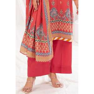 Traje de jardín de 3 piezas sin coser color naranja para mujer - Product Image 1