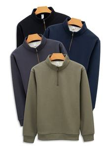 Sudadera Personalizada con Logotipo para Hombre, Sudadera Holgada de Algodón, Sudadera Personalizable, Sudadera Holgada de Algodón Sólido, 100% Algodón - Product Image 3