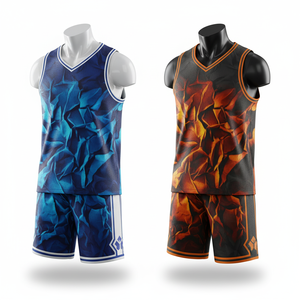 Uniforme de Baloncesto Sublimado 2026 |   Diseño de Equipo Personalizado |   Chaleco sin Mangas de Secado Rápido 100% Poliéster de Alta Calidad |   Venta al por Mayor de Fábrica - Product Image 3