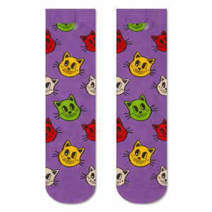 Calcetines de Algodón Duraderos con Diseños Novedosos, Producción Sostenible, Calcetines Unisex Casuales para Uso Diario, Pedido al por Mayor, Directo de Fábrica - Product Image 6