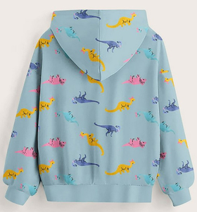 Haute qualité nouveau à la mode garçons à capuche à manches longues doux et confortable respirant personnalisé imprimé BD pour bébés - Product Image 5