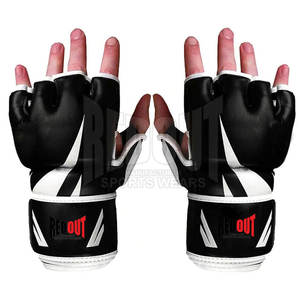 ถุงมือต่อสู้น้ำหนักเบาสำหรับ MMA วัสดุทนทานถุงมือต่อสู้คุณภาพสูงสวมใส่สบาย - Product Image 2