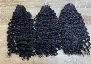 Ady Hair - Extensiones de Cabello Humano Virgen Rizado Vietnamita 100% Natural Remy, de Alta Calidad, Tejido de Una Sola Capa, Colores Vivos y Voluminosos - Product Image 1