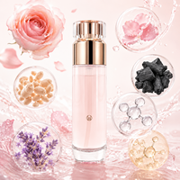 Sérum Raffermissant Multi-Peptides OEM Éclaircissant et Hydratant pour la Peau avec Extrait de Ferment de Levure et d'Algues, Répare les Peaux Sensibles