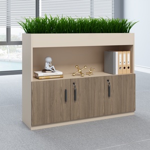 Fashion Industrial Commercial Furniture Office Filling Storage Cabinet <b>Bookcase</b> School Home Office Combination Storage Melamine - Product Image 2