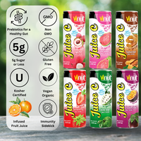 Boisson de jus de mangue d'usine du Vietnam 250ml (8.4 FlOz) VINUT | Grossiste Prix Sucre Échantillon gratuit Marque privée OEM ODM