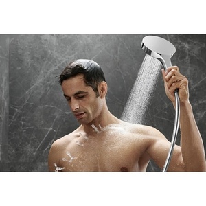 Hansgrohe RAINFINITY 130 3-Jet Chrome Hand <b>Shower</b> <b>Shower</b> Room <b>Accessories</b> - Product Image 3