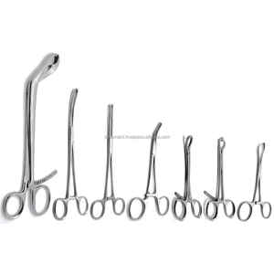 Debonairii-Juego de 7 fórceps quirúrgicos de sujeción de huesos, instrumentos reutilizables certificados CE ISO de acero inoxidable de primera calidad - Product Image 4