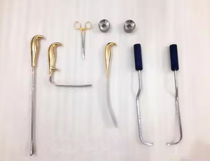 ชุดผ่าตัดเสริมหน้าอก8ชิ้น, ชุดเครื่องมือผ่าตัดพลาสติกสแตนเลสด้วยมือ - Product Image 2