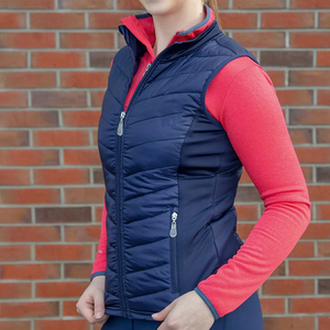 Chaleco acolchado para mujer a precio de fábrica | Chaleco con cremallera completa para montar a caballo Ajuste cómodo | Proveedor de ropa de abrigo duradera - Product Image 6