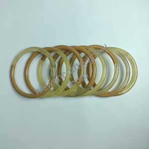 Accesorios de perlas de diamantes, conjunto de brazaletes, resina multicolor, diseño Simple, estilo de moda de la India para aniversario - Product Image 3