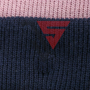 Bonnet Benny multicolore en tricot, bonnet chaud d'hiver 100% laine, bonnet personnalisé de haute qualité, tricoté à la mode unisexe, vente en gros - Product Image 3