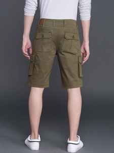 <b>Men</b> Six Pocket Cargo <b>Shorts</b> Custom Logo Casual <b>Utility</b> Half Pants Summer Streetwear - Product Image 4