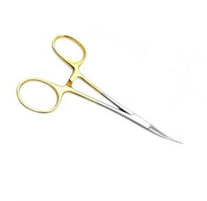 Tijeras Iris de Acero Inoxidable, Quirúrgicas, con Puntas Finas y Afiladas, Herramienta de Precisión Ideal para Uso Médico en Clínicas Oftalmológicas y Dentales - Product Image 3