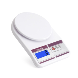 Báscula de Cocina Digital Pequeña Blanca SF-400, 10 kg, de Plástico, Funciona con Pilas, Apagado Automático, Plataforma Antideslizante, Portátil - Product Image 2