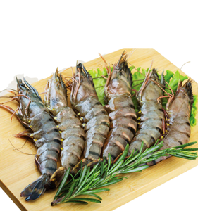 Especies de camarón tigre negro congelado (camarón criado en granja) Embalaje estilo caja OEM/Disponible en grandes cantidades/Alta calidad - Product Image 1