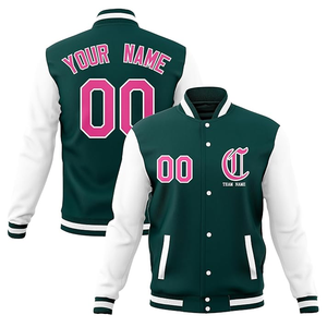 Blouson de baseball universitaire personnalisé pour hommes, femmes et jeunes Vestes Letterman cousues Logo personnalisé avec nom et numéro Grande taille - Product Image 1