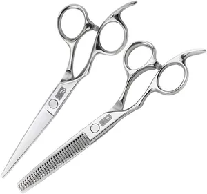 Pet Grooming Hairdressing Dog Scissors 2Pcs Set Stainless steel best quality in cheap price supplier from Pakistan