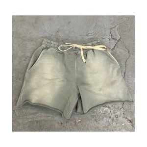 กางเกงขาสั้นผู้ชายผ้ายืดเอวสูงและกระเป๋าข้างแห้งเร็วระบายอากาศได้ดีกางเกงขาสั้นซักได้ดี - Product Image 4