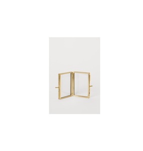 Decorative Metal <b>Photo</b> <b>Frame</b> Classic Finish Home Accent For Bedroom Living Space Office Desk <b>Photo</b> Presentation - Product Image 2
