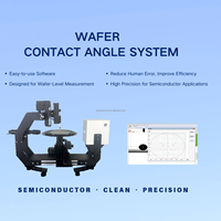 Mesure automatique de l'angle de contact des plaquettes/Analyseur d'angle de contact QD580 Caractérisation des surfaces Recherche de matériaux avancés