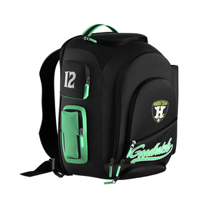 Sublimation Team <b>Backpack</b> Soft Zipper Full Color Logo Printing Cordura Sports School Travel Bag OEM SSB-0132 - Product Image 3
