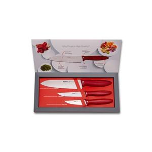 Pure Line 3-Piece <b>Set</b> Stainless Steel Kitchen <b>Knife</b> Box Chef Chopping Fruit <b>Knife</b> <b>Sharp</b> and Light with Polished Blade - Product Image 1