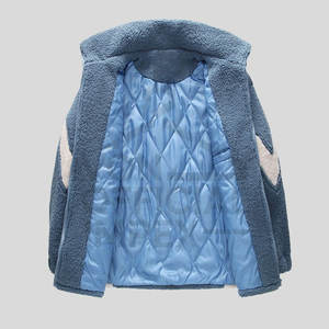 Custom Design <b>Sherpa</b> <b>Fleece</b> <b>Men's</b> Jackets Street Wear Outdoor <b>Man</b> Jackets High Manufacturers <b>Fleece</b> <b>Sherpa</b> Jacket For <b>Man</b> - Product Image 3