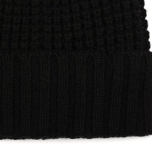 2025 último estilo de gorros para hombre en negro logotipo personalizable al por mayor gorros de invierno de proveedor de confianza - Product Image 3