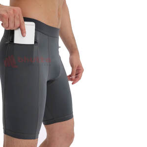 Wholesale Custom Logo Men Compression Workout <b>Gym</b> Accessories Top Selling Workout Compression <b>Shorts</b> For Sale - Product Image 2