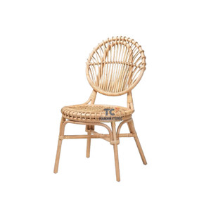 เก้าอี้โบว์กระต่ายผักตบชวาหวายแบบวินเทจเป็นมิตรต่อสิ่งแวดล้อมสำหรับเด็กทารกห้องนั่งเล่นปรับแต่งสีได้ตามต้องการ - Product Image 5