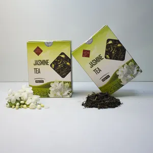 Jasmine <b>Tea</b> <b>Box</b> OEM Wholesale <b>Tea</b> Leaves Distinctive Flavour Food Industry ISO HACCP OEM/ ODM From Vietnam Competitive Price - Product Image 1