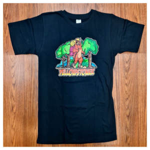 Conçu sur mesure pour hommes T-shirt à manches courtes 100% coton écologique sérigraphié en soie Style vernissage personnalisé tricoté - Product Image 2