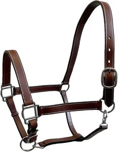 Hecho a mano Cosido-Polo Cuero Caballo Halter Mayorista Proveedor Compuesto de Excelente Calidad Caballo Halter Mejor Precio - Product Image 1