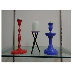 Fashion Red Blue <b>Black</b> <b>Candelabra</b> For Wedding Decoration - Product Image 1