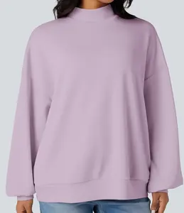 Sweat-shirts à capuche en coton respirant de qualité supérieure pour femmes, sweat-shirt à capuche de haute qualité, logo personnalisé pour femmes, hiver 2025 - Product Image 4