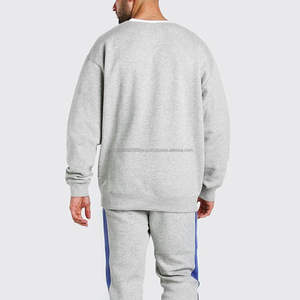 ชุดวอร์มแบบยูนิเซ็กซ์สั่งทำพิเศษ แห้งเร็ว ระบายอากาศได้ดี ชุด 2 ชิ้น เสื้อฮู้ดแบบสวมหัวและกางเกงวอร์ม - Product Image 4