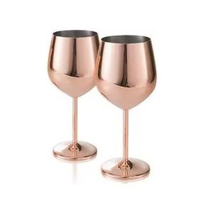 Verre à boire en acier inoxydable de concepteur de gobelet à vin en métal de qualité supérieure pour la fête de mariage - Product Image 3